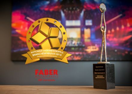 Faber+Audiovisuals+branchewinnaar+Nationale+Business+Succes+Award