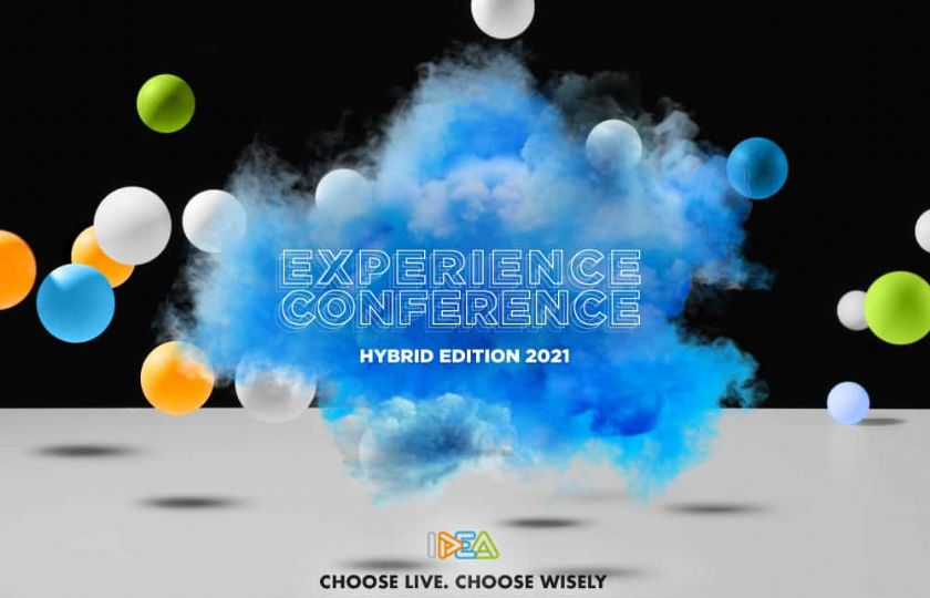 IDEA pakt door: The Experience Conference 2021 the hybrid edition