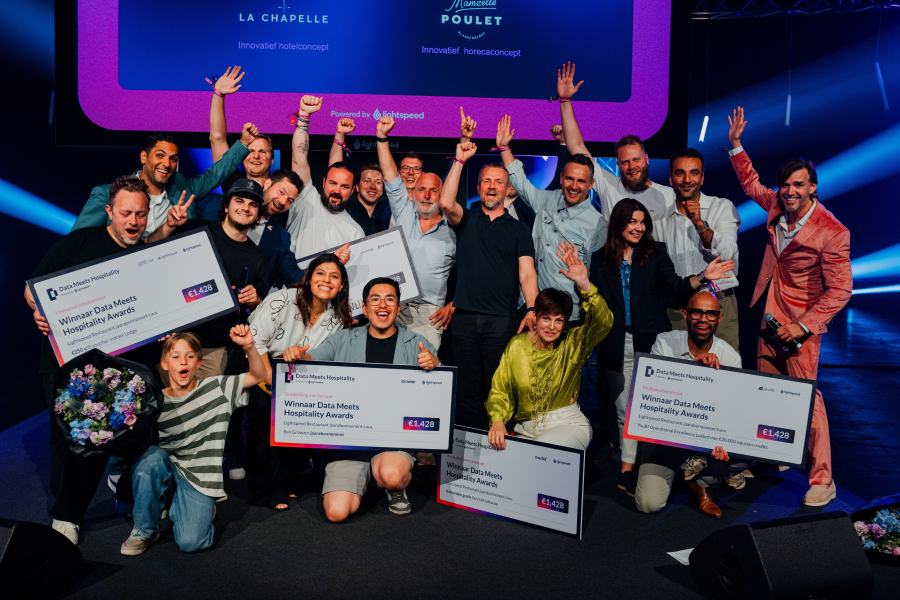 Groepsfoto Data meets Hospitality Awards