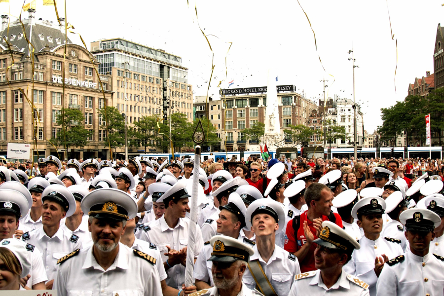 sail crew parade