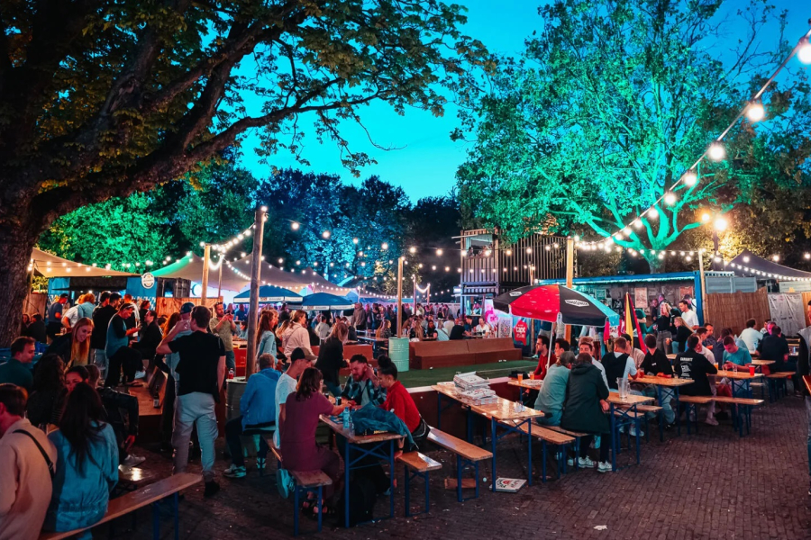 pop-up borrel festival