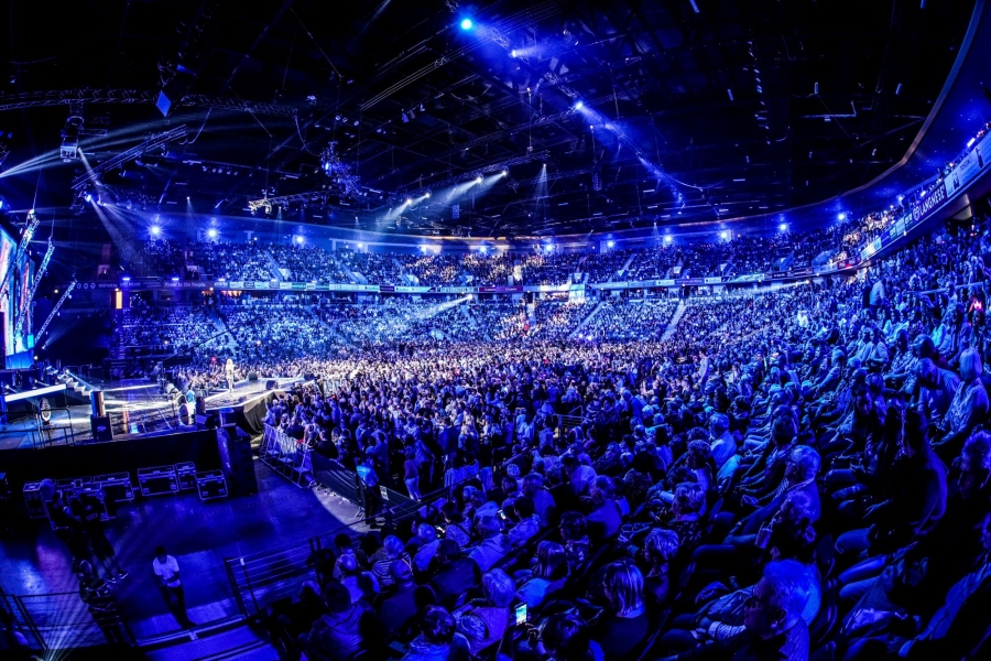 concertbezoekers 