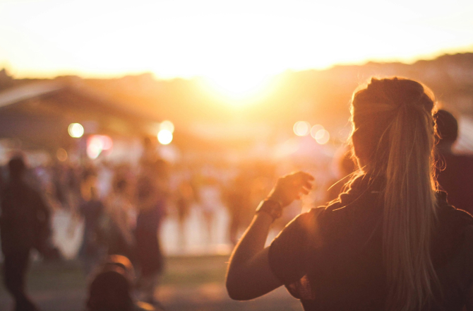 festival sunset