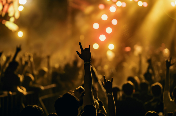 rock concert