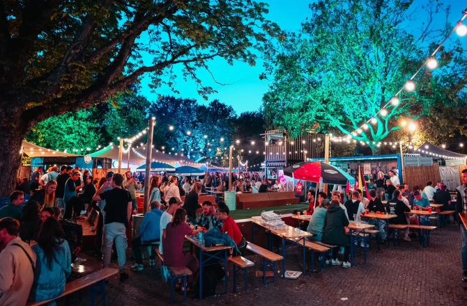 pop-up borrel festival