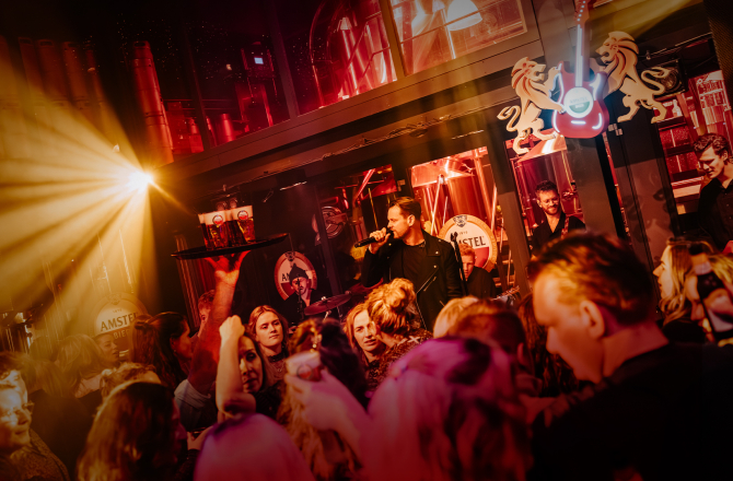 Amstel Live in de kroeg