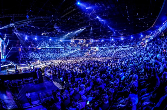 concertbezoekers 