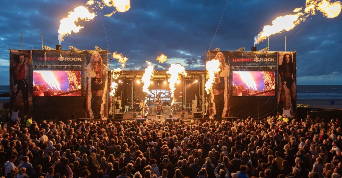 Gratis festival Haringrock maakt comeback op strand van Katwijk in 2027