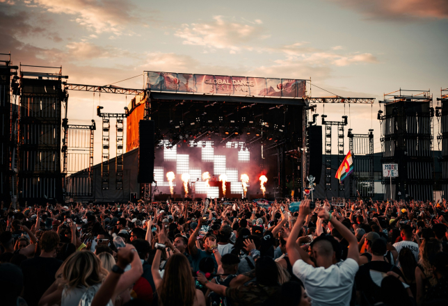 festival stage