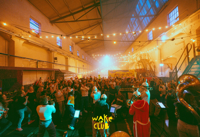 overdag feestje publiek 