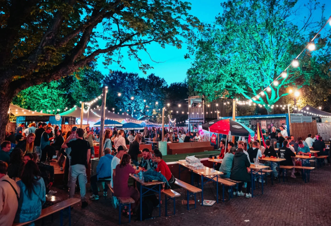 pop-up borrel festival