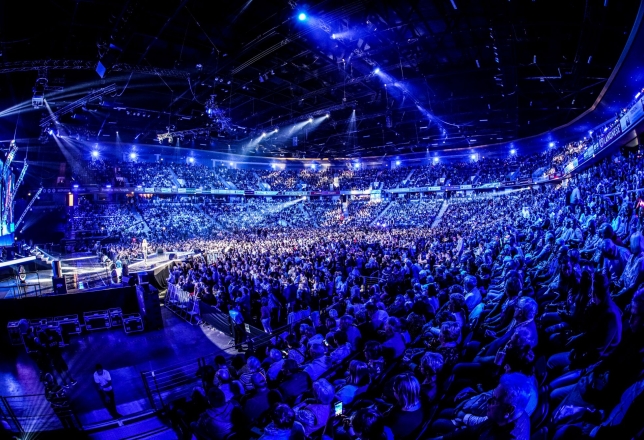 concertbezoekers 